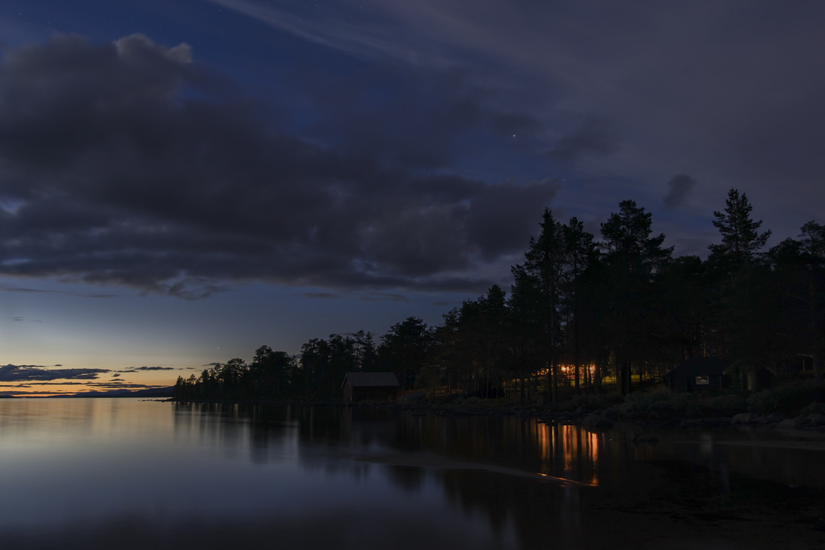 Abends am Femundsee