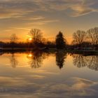 Abends am Fischteich