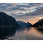 Abends am Fjord