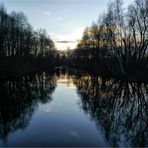 Abends am Fluß