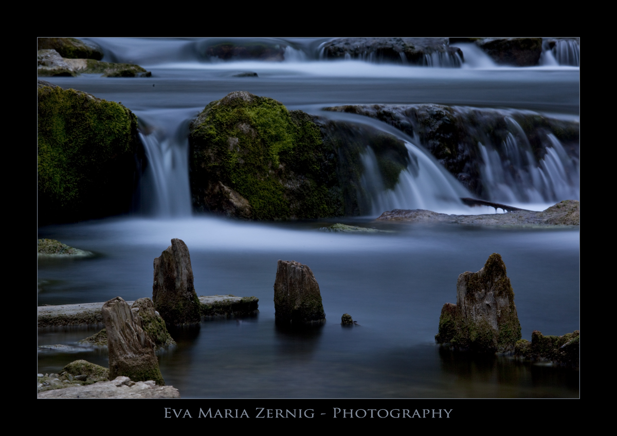 Abends am Fluss