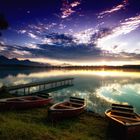 - Abends am Forggensee -