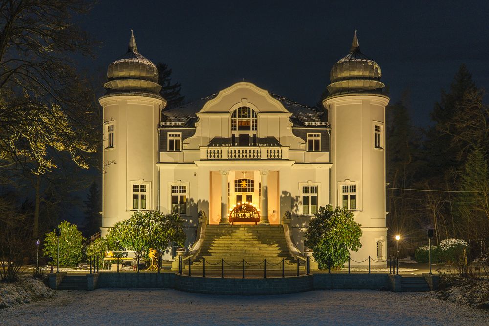 Abends am Friedenshort in Mehltheuer/ Vogtland