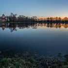 Abends am Gänsefurther Schloss