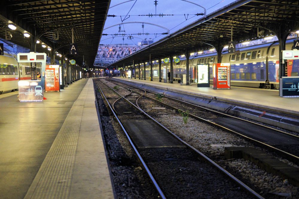 Abends am Gare del Est,Paris !