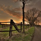 Abends am Gehöft