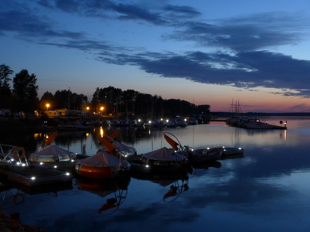 Abends am Geierswalder See - 13