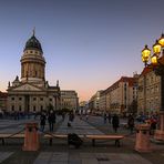 Abends am Gendarmenmarkt