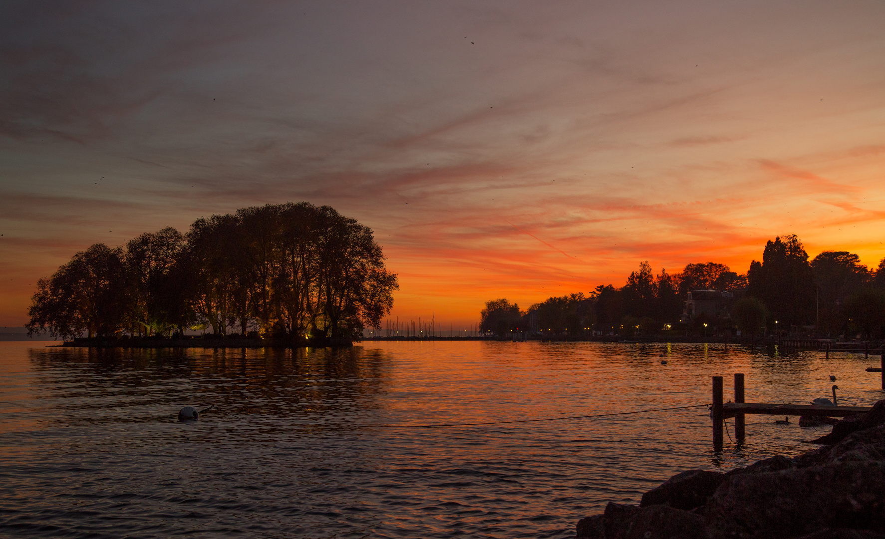 Abends am Genfersee 2