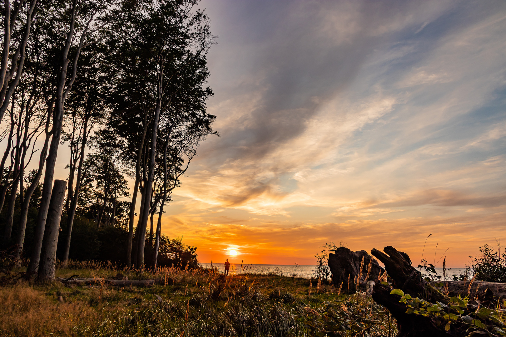 Abends am Gespensterwald Nienhagen