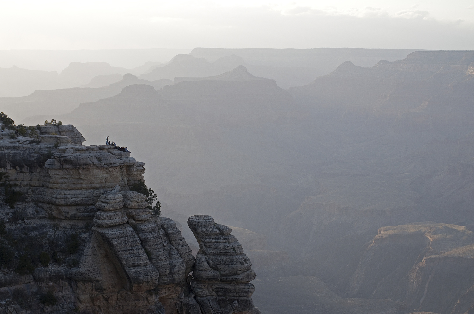 Abends am Grand Canyon