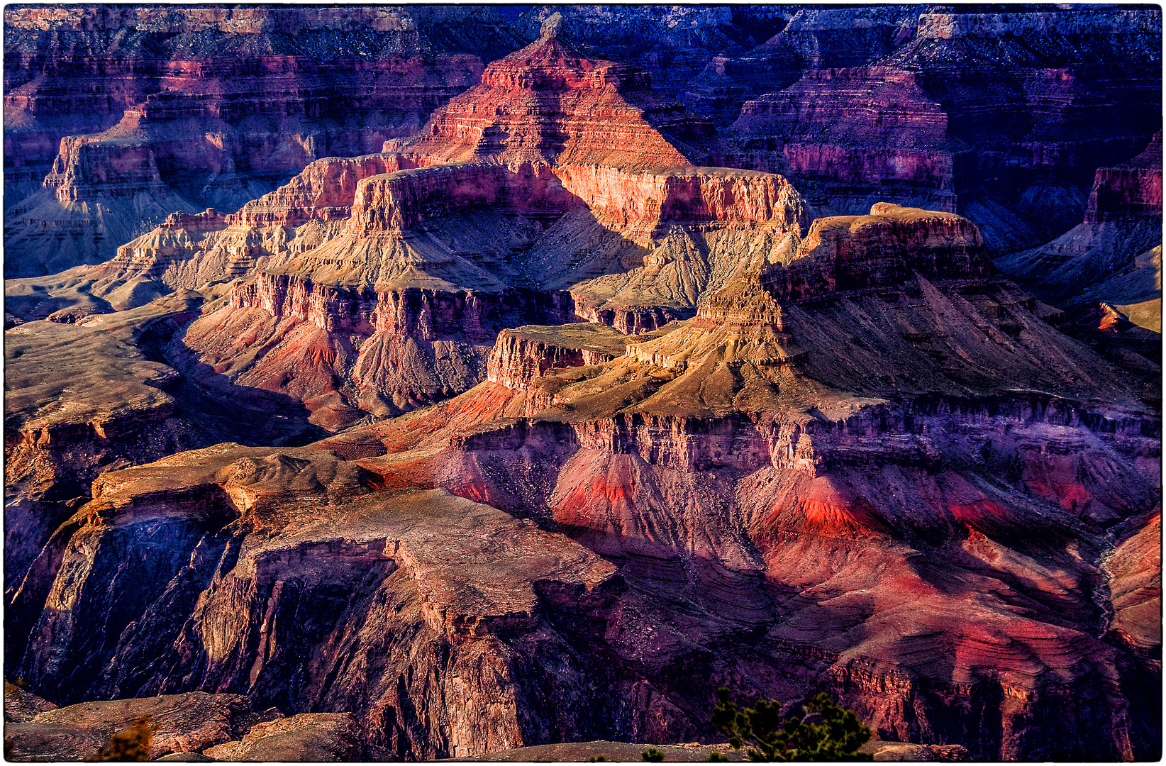 Abends am Grand Canyon