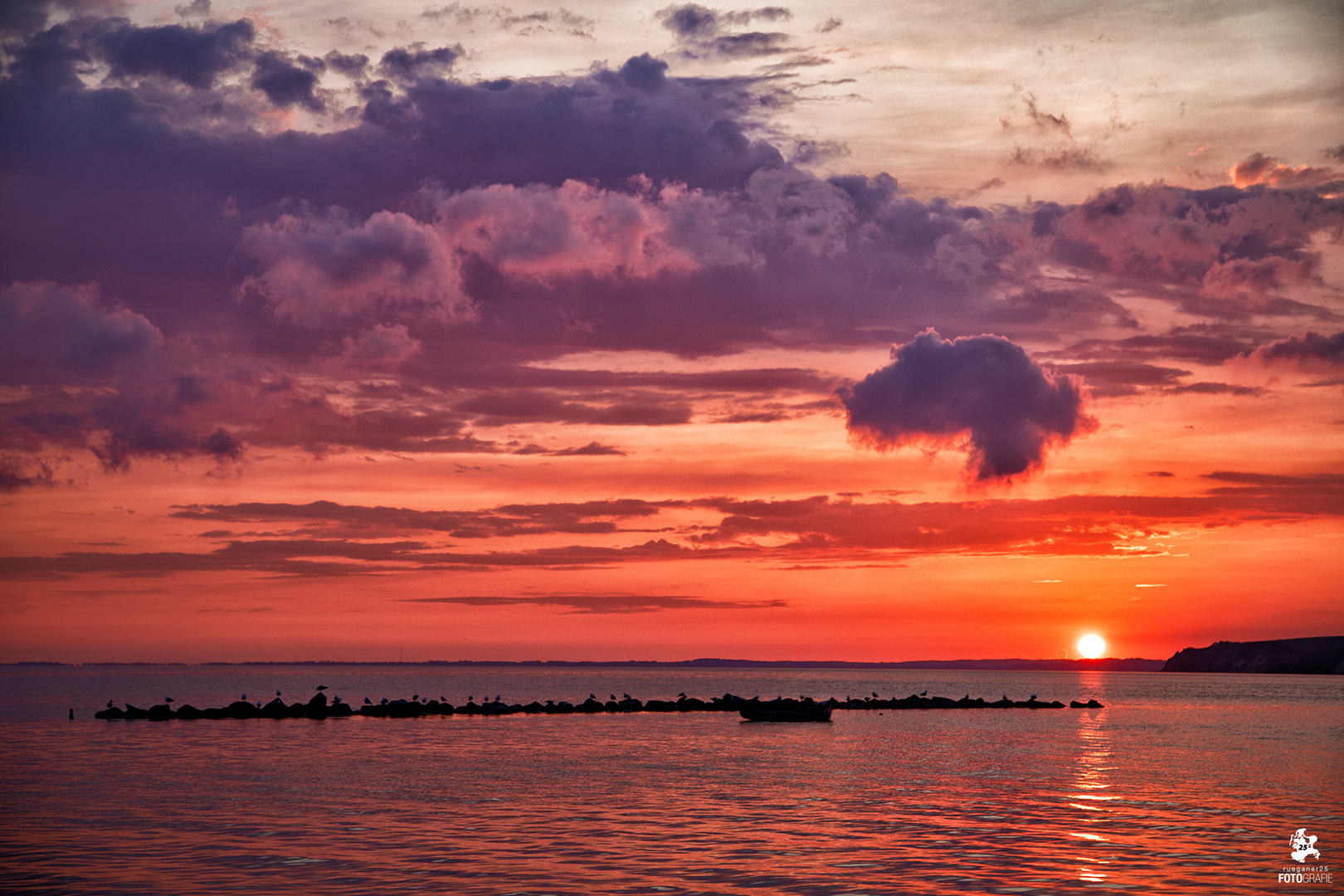 Abends am Greifswalder/Rügischen Bodden