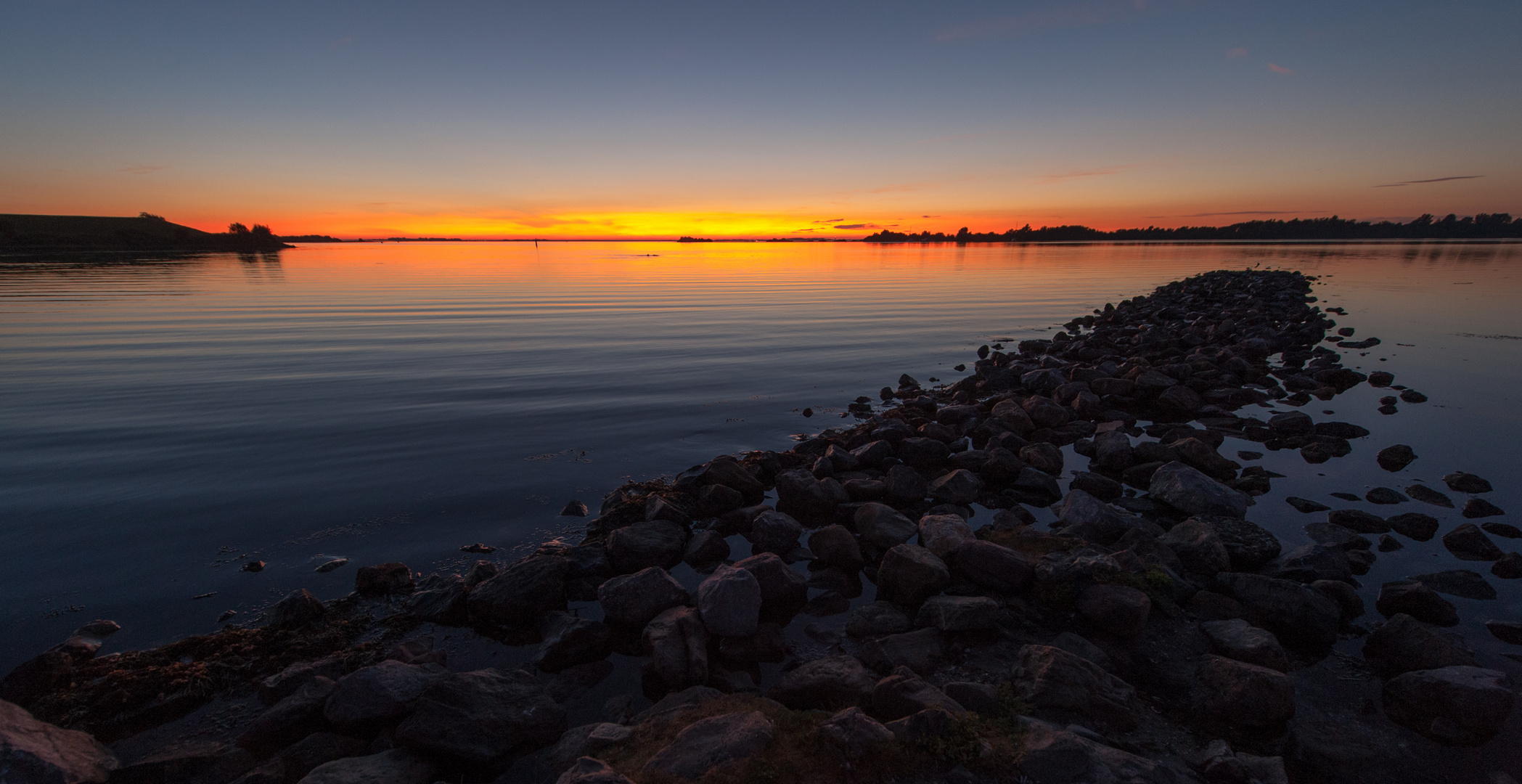 Abends am Grevelingenmeer