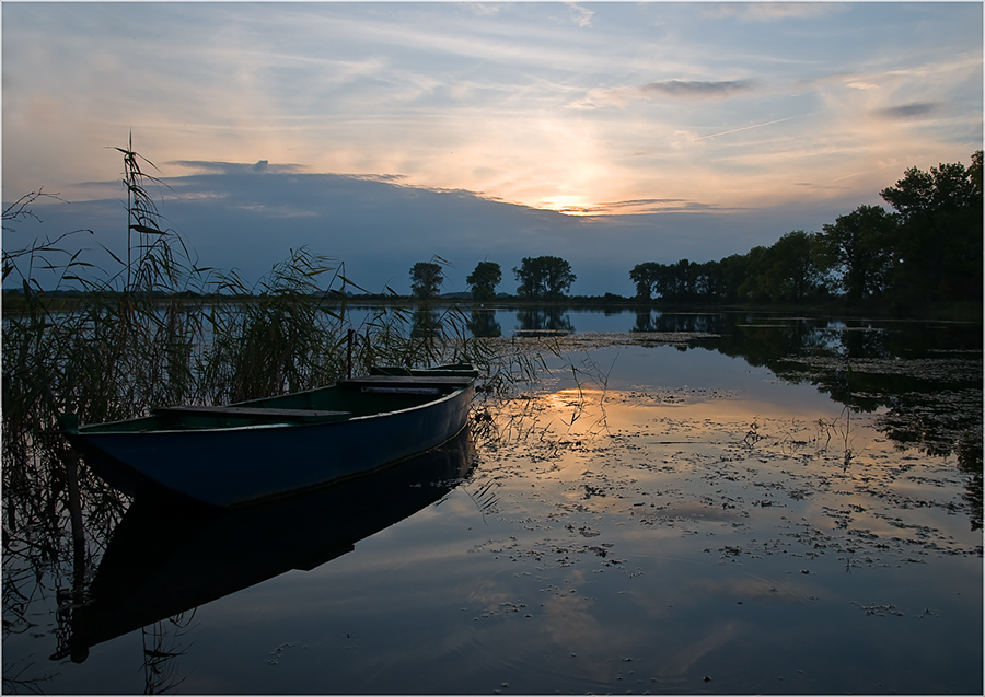 Abends am Grünen Teich