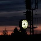 Abends am Güterbahnhof.......