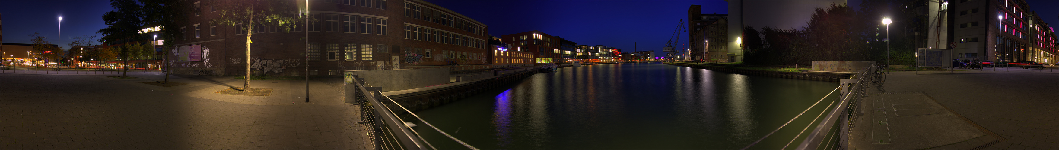 Abends am Hafen