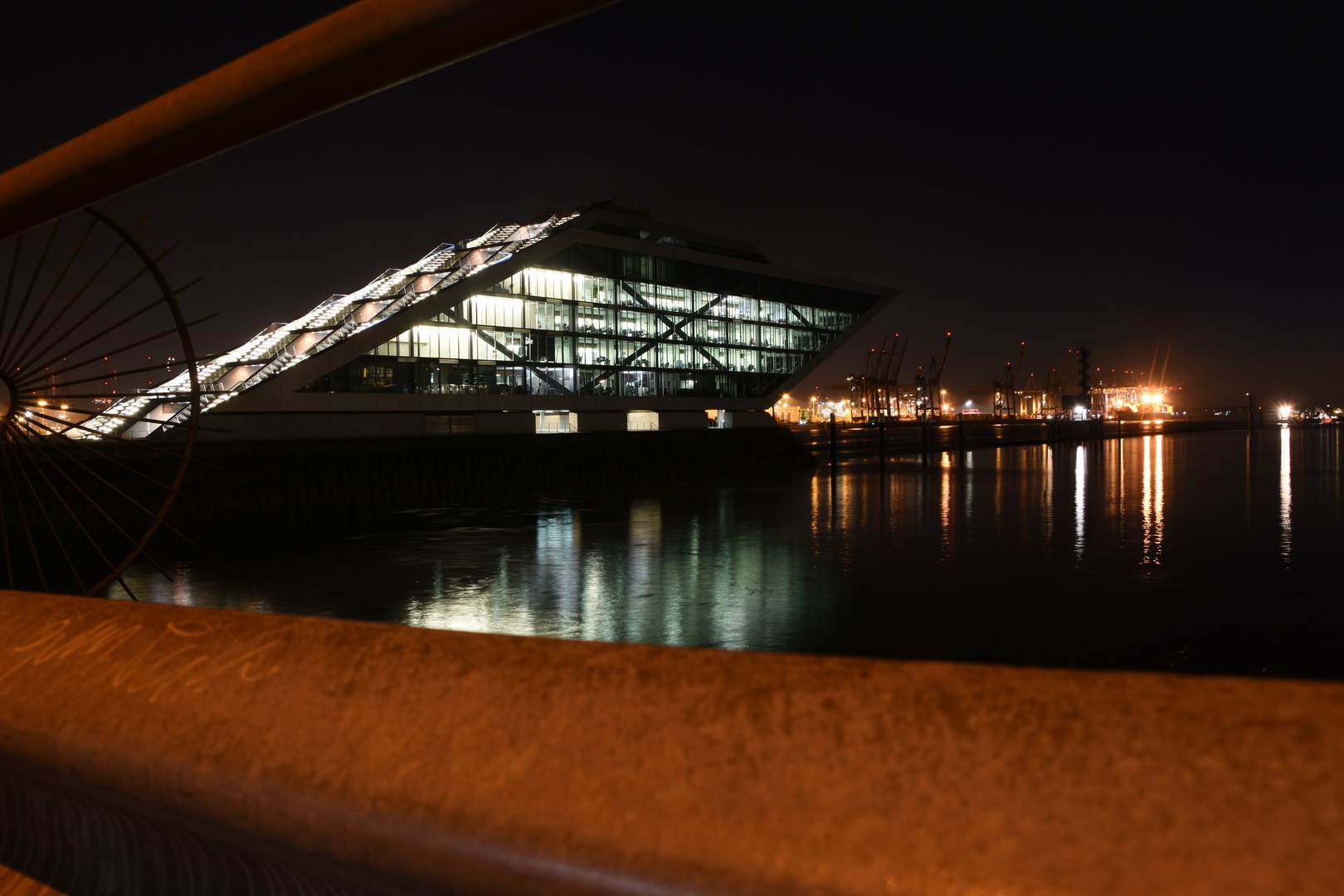 Abends am Hafen