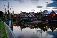 Abends am Hafen in Greetsiel