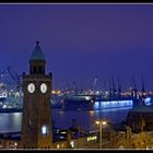 Abends am Hamburger Hafen