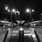abends am Hauptbahnhof