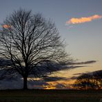 Abends am Himmel