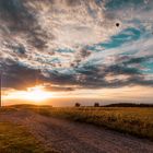 Abends am Himmel 