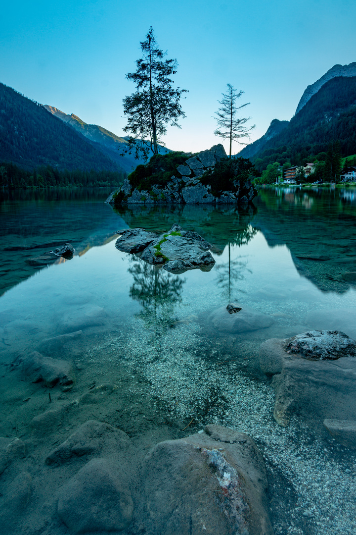 Abends am Hintersee