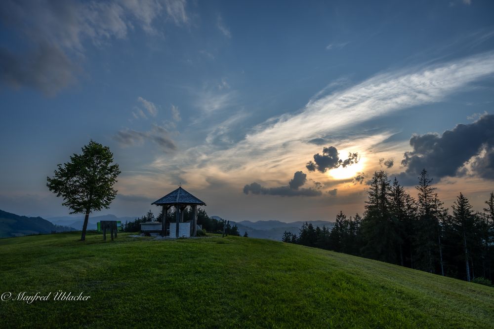 Abends am Hirschberg ...