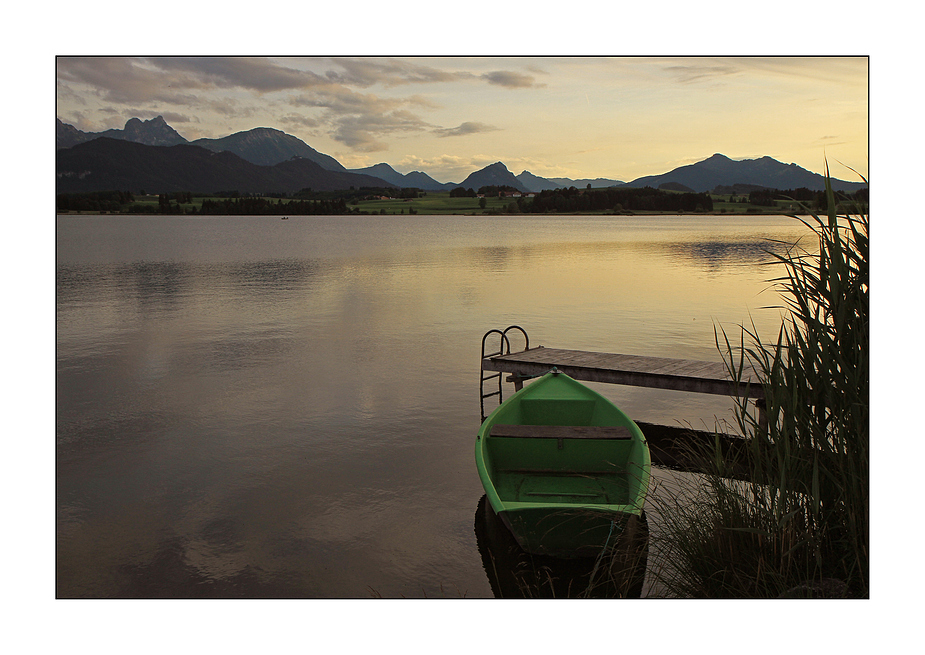 Abends am Hopfensee