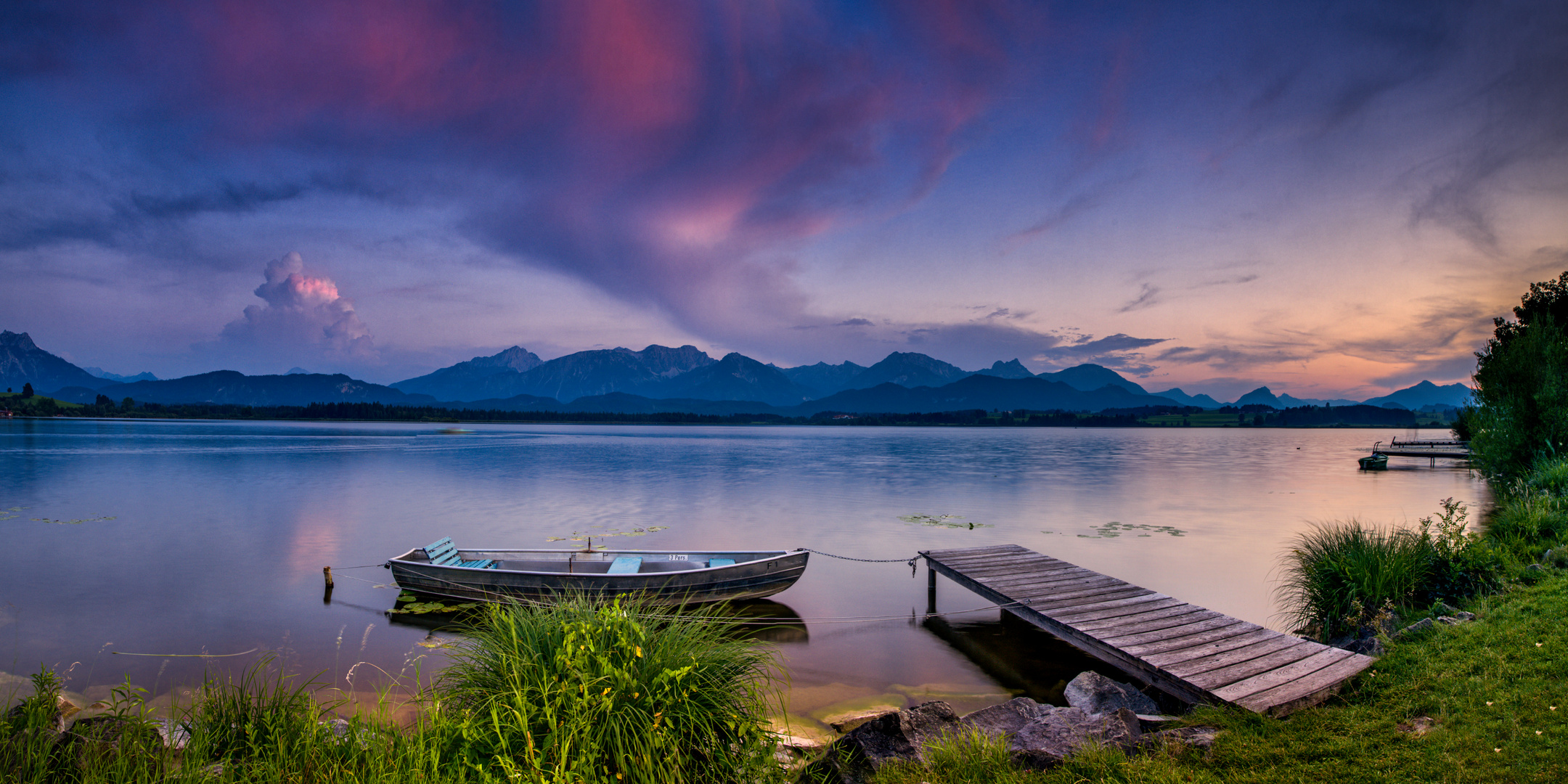 Abends am Hopfensee