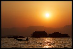 Abends am Inle See