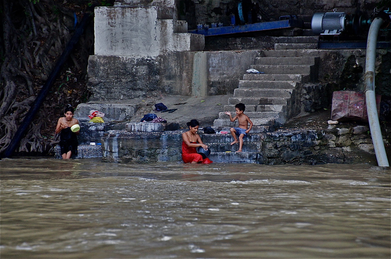 abends am irrawaddy, burma 2011