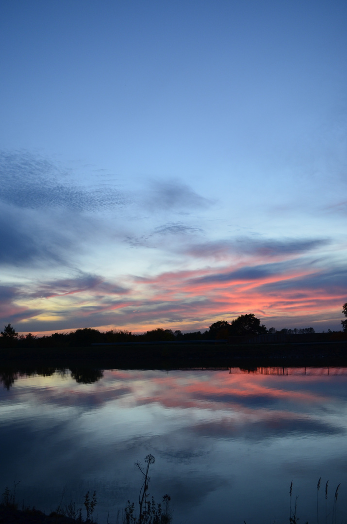 Abends am Kanal