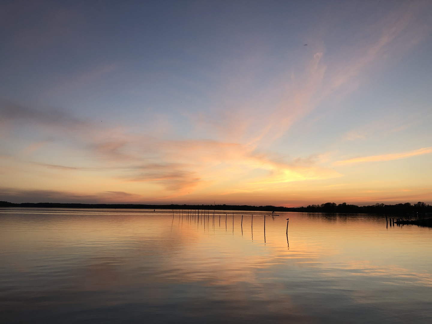 Abends am kleinen Meer...