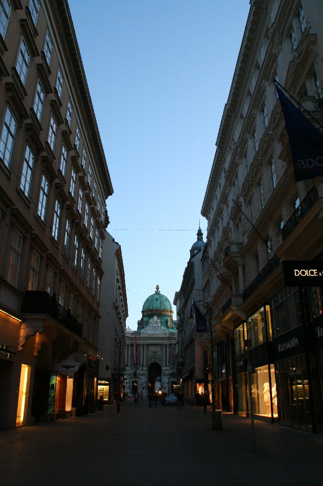 Abends am Kohlmarkt...