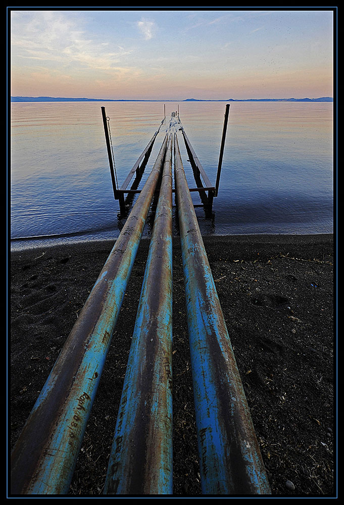 Abends am Lago di Bolsena