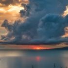 Abends am Lago Trasimeno