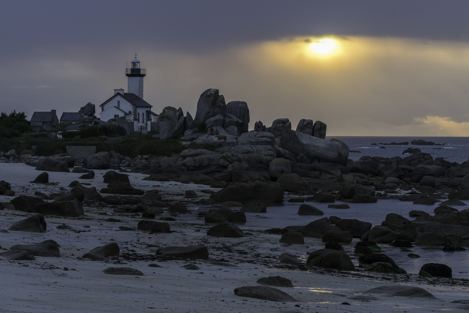 Abends am Leuchtturm