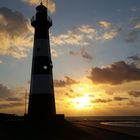 Abends am Leuchtturm.