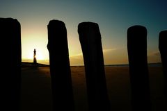 Abends am Leuchtturm