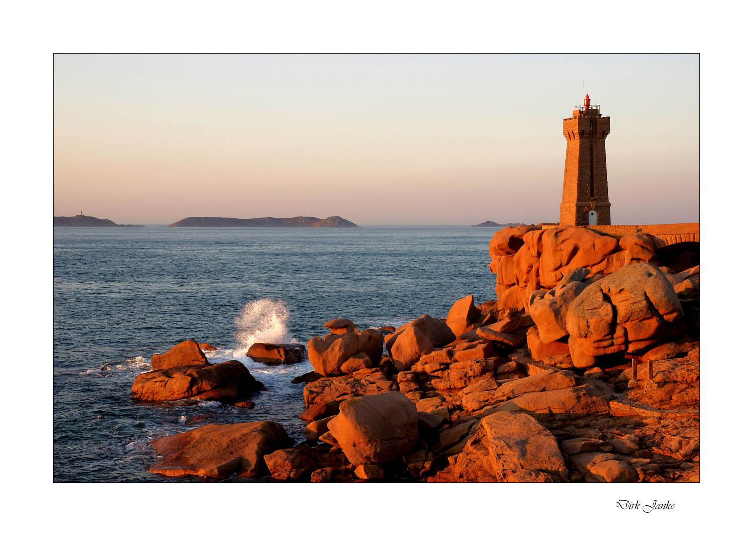 Abends am Leuchtturm