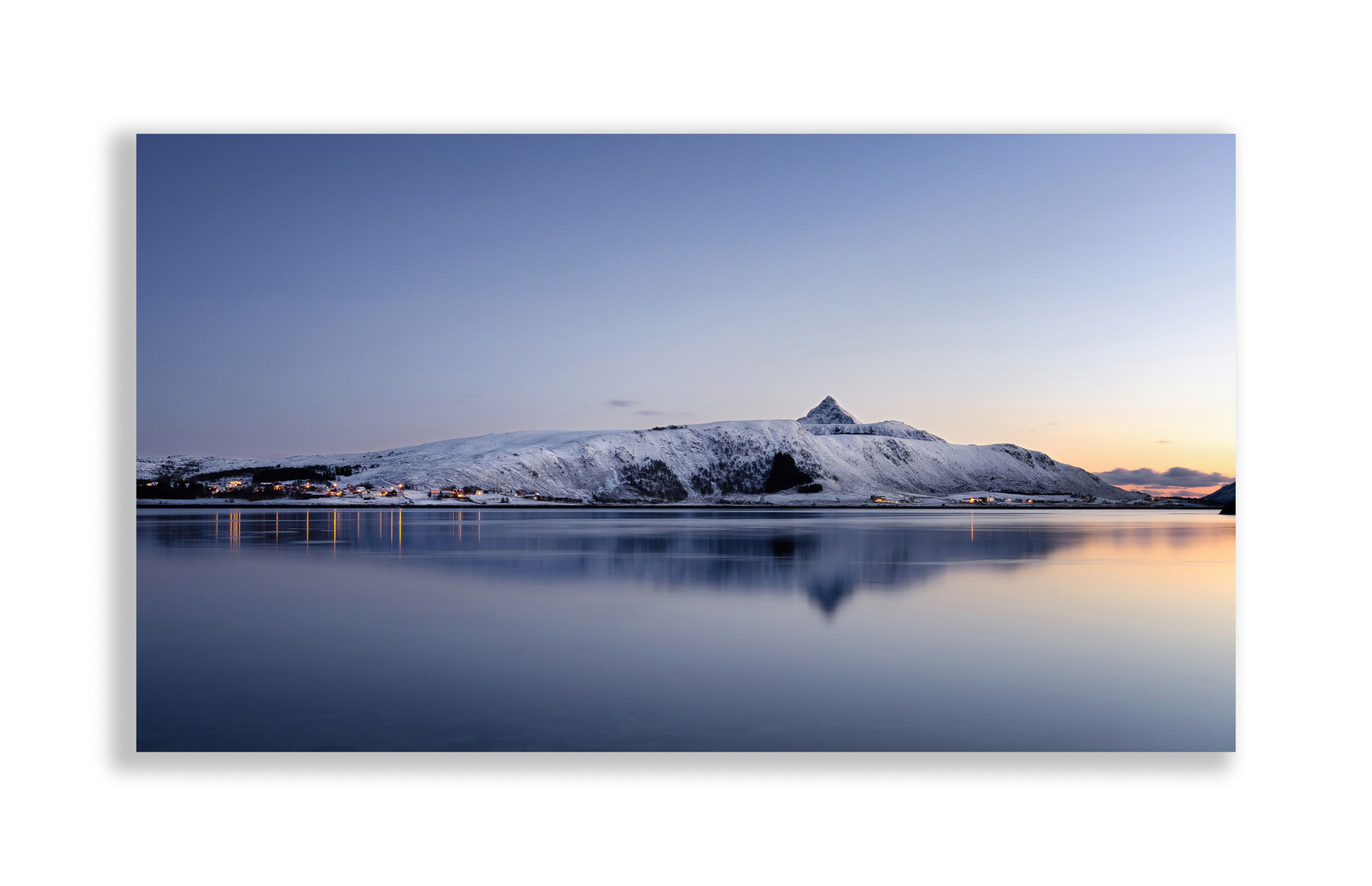 ...abends am Lofoten Base Camp...