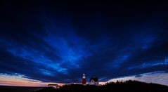 Abends am Long Point Lighthouse