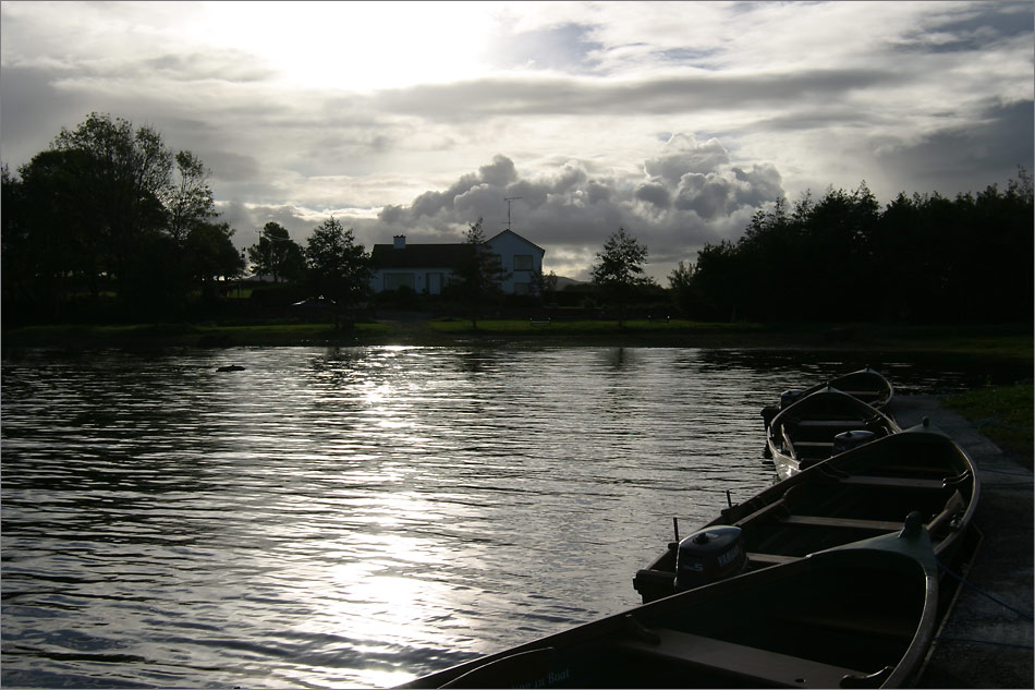 Abends am Lough Corrib