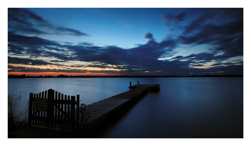 Abends am Mandichosee