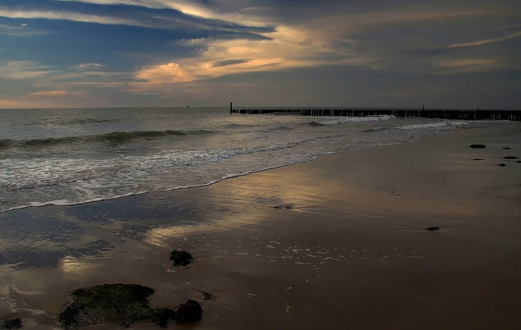 Abends am Meer...