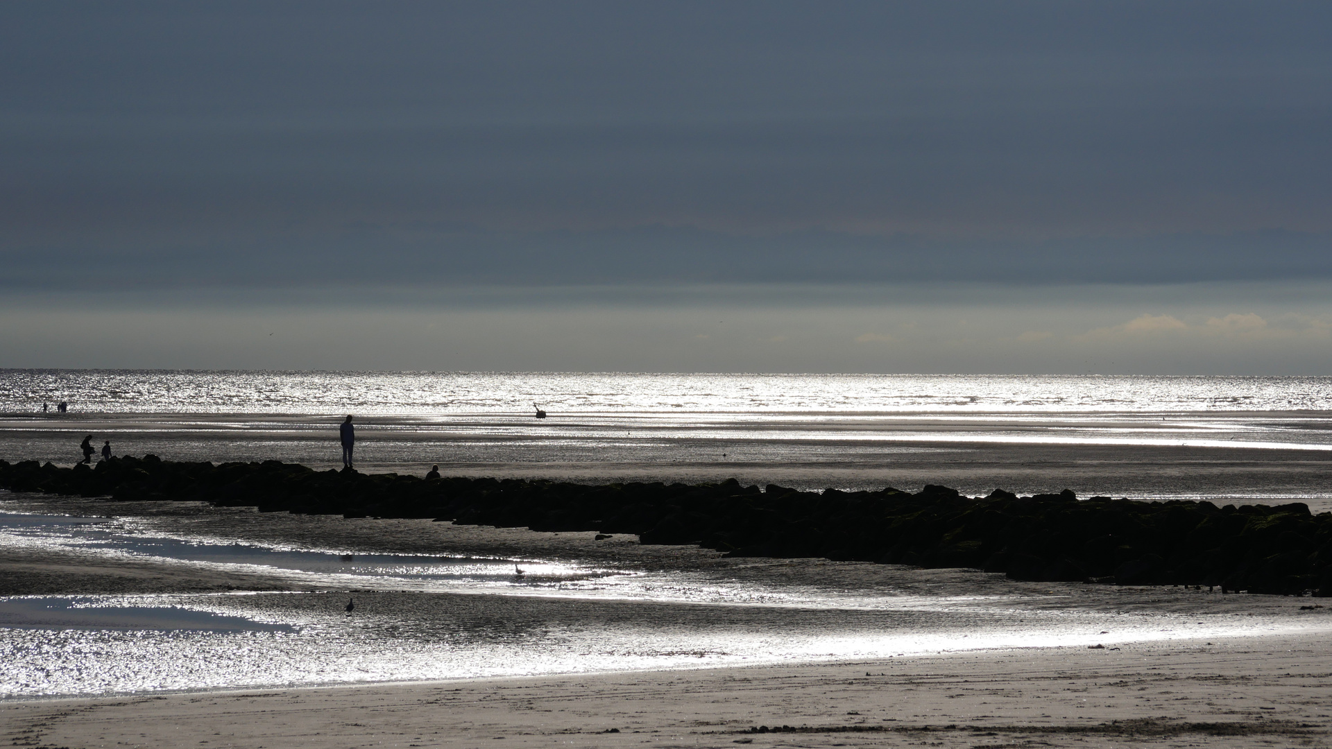 Abends am Meer