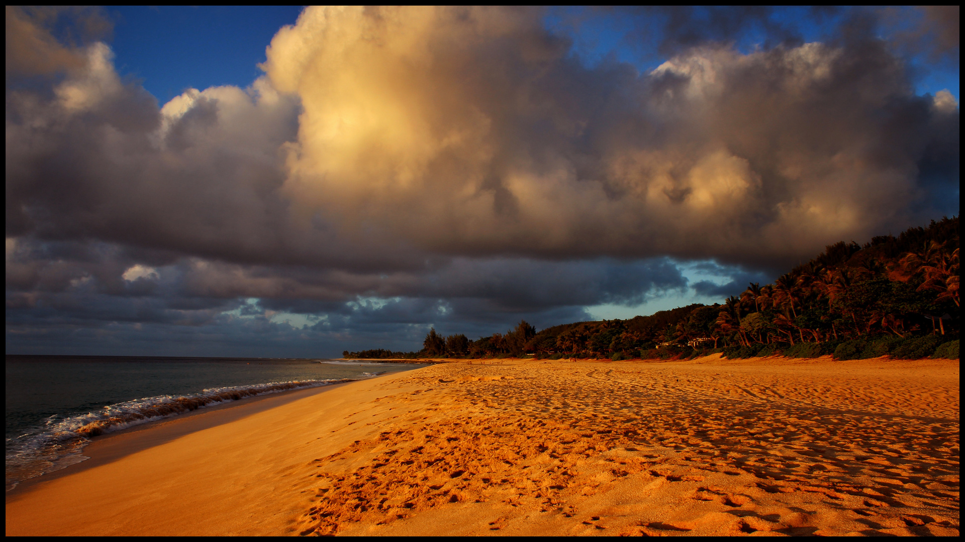 abends am Meer