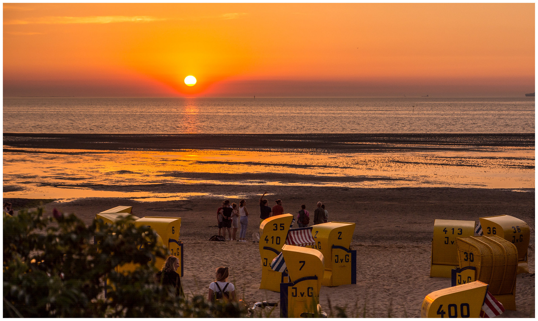 Abends am Meer 